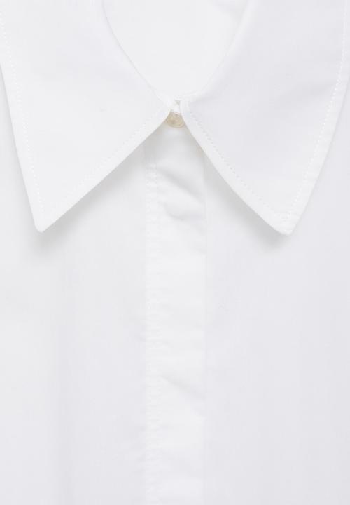 MANGO - Dress Combi -  White