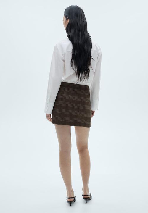 MANGO - Dress Combi -  White