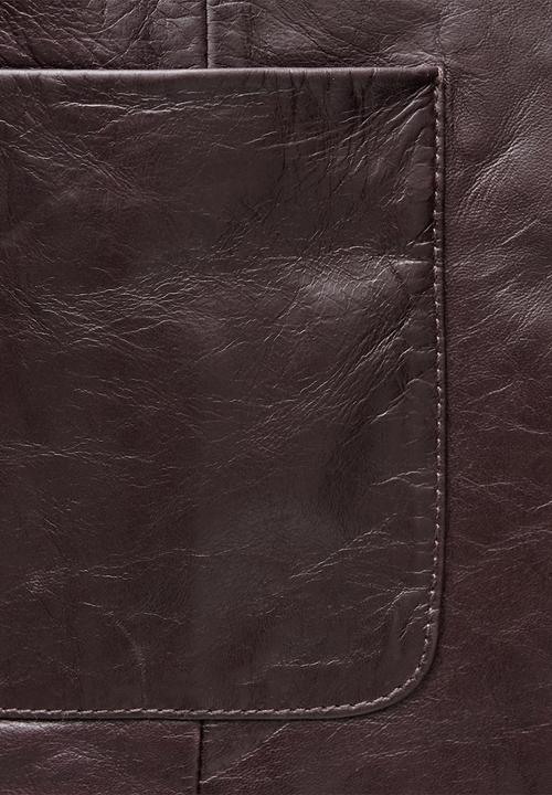 MANGO - Blazer Malbec -  Dark Red