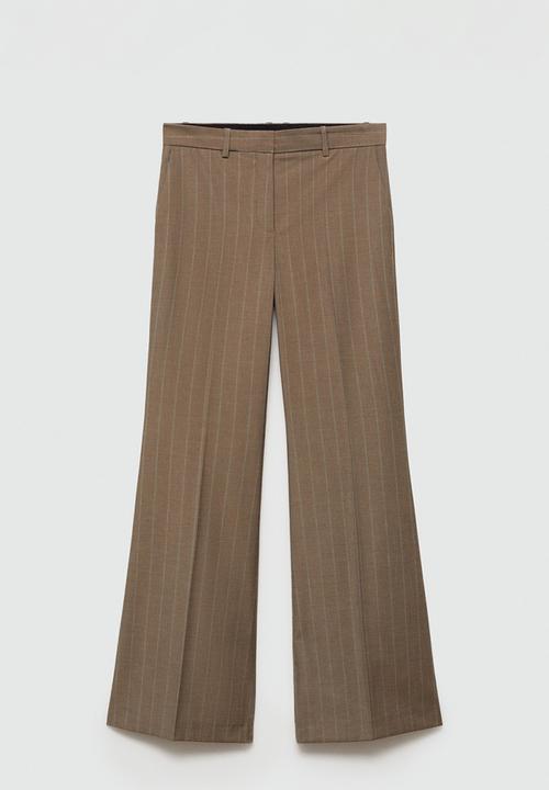 MANGO - Trousers Irish -  Light Beige