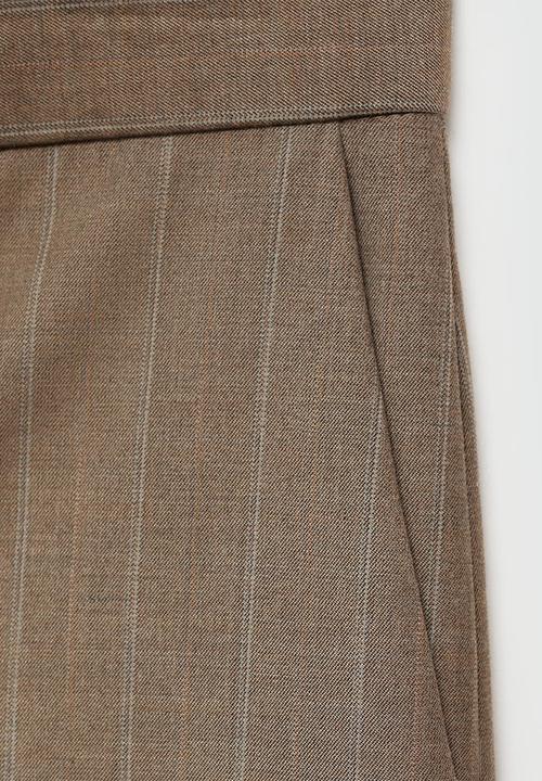 MANGO - Trousers Irish -  Light Beige