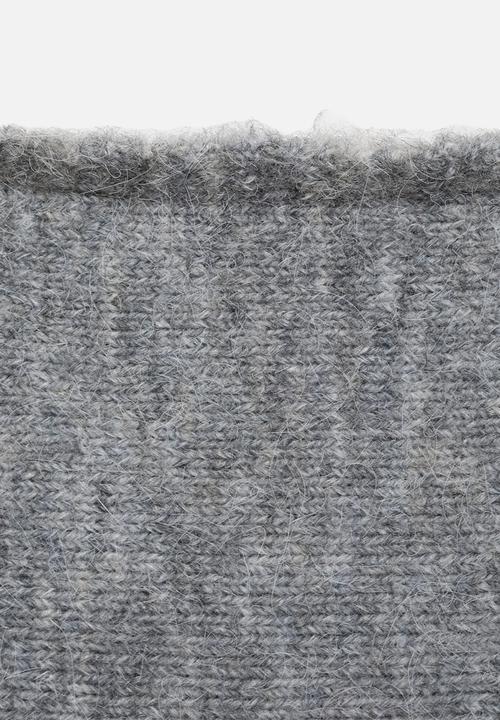 MANGO - Top Jabot - Gray