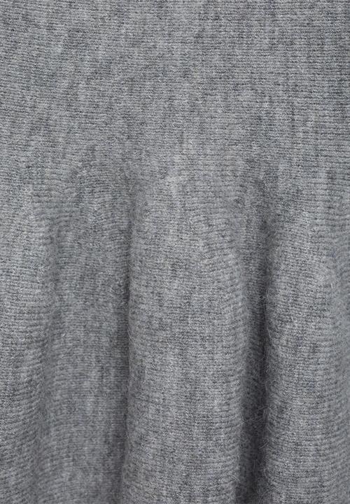 MANGO - Top Jabot - Gray