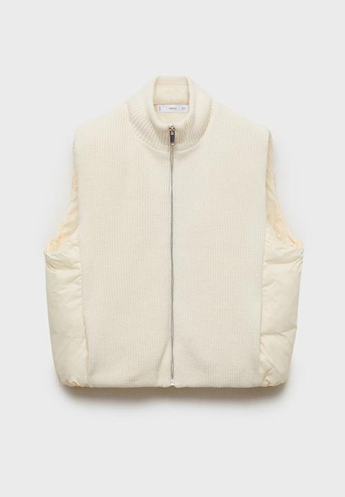 MANGO - Vest Yaya - Light Beige