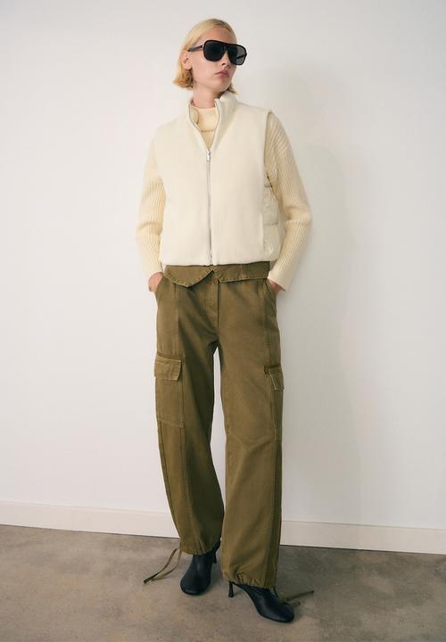 MANGO - Vest Yaya - Light Beige