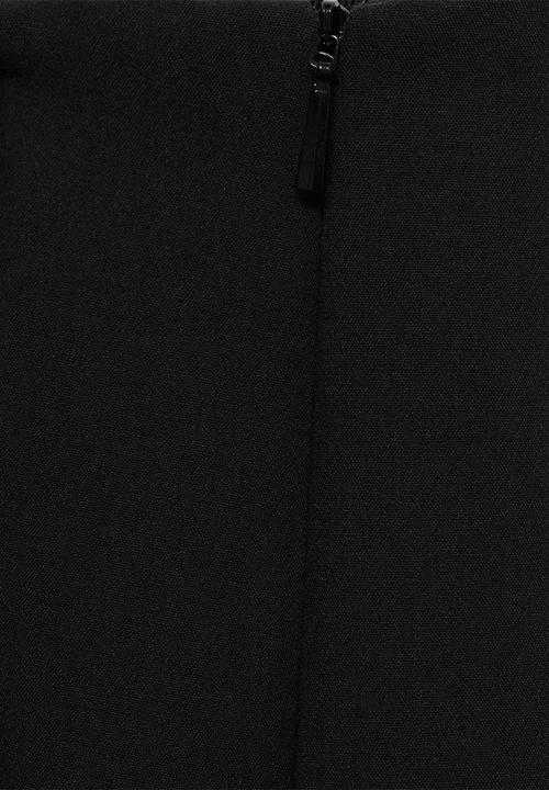 MANGO - Trousers Baguette - Black
