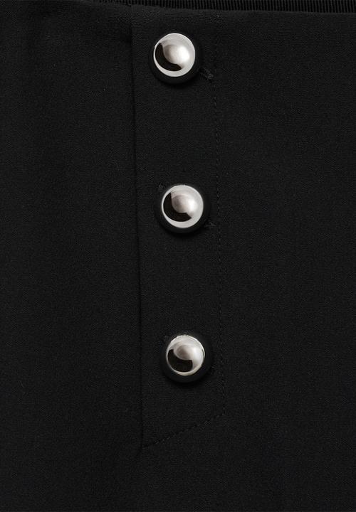 MANGO - Trousers Baguette - Black