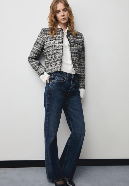 MANGO - Jacket Ziggy - Black