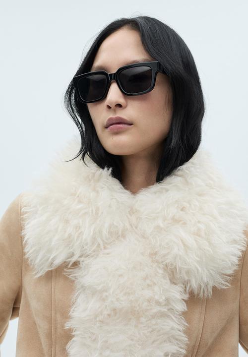 MANGO - Coat Penylane -  Light Beige