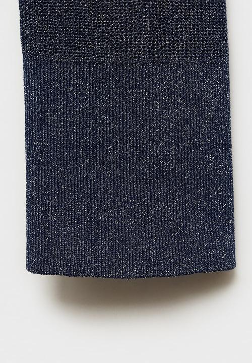 MANGO - Cardigan Kling - Dark Blue