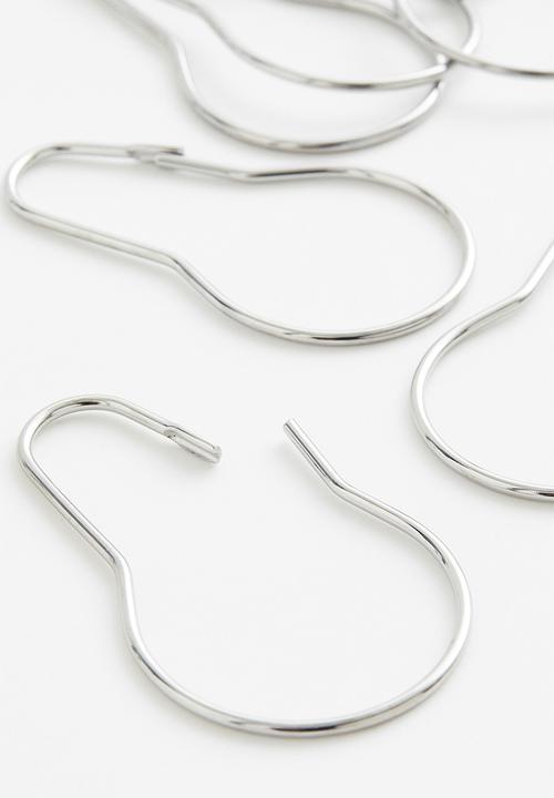 H&M - Shower curtain rings - silver