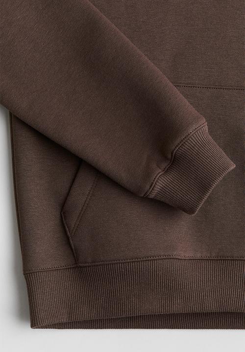 H&M - Hoodie - dark brown