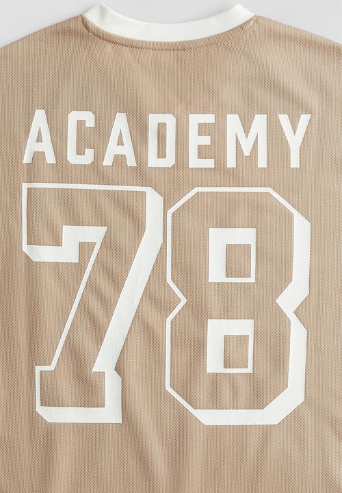 H&M - Printed hockey t-shirt - beige