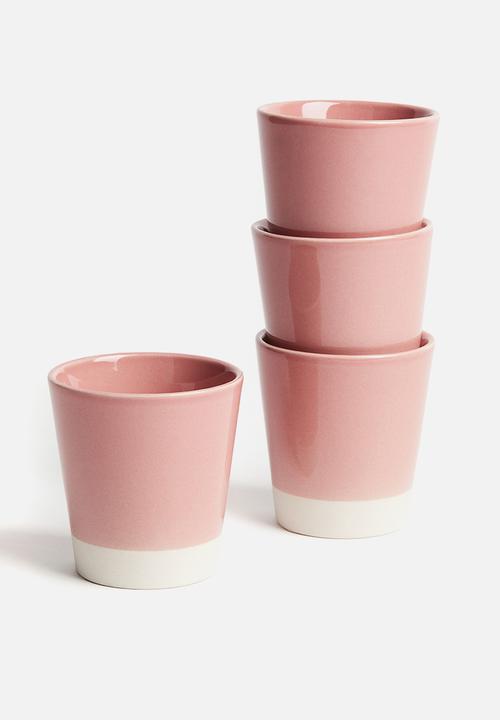 H&M - Stoneware mug - light dusty pink