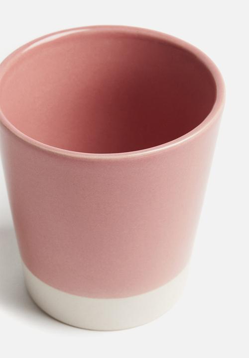 H&M - Stoneware mug - light dusty pink