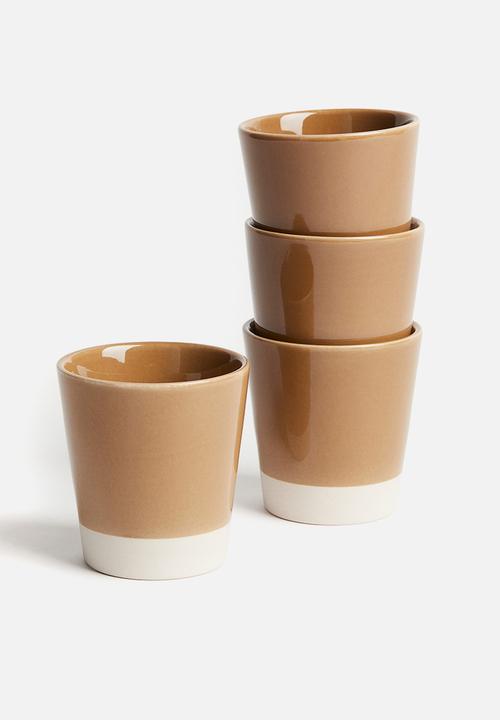 H&M - Stoneware mug - dark beige