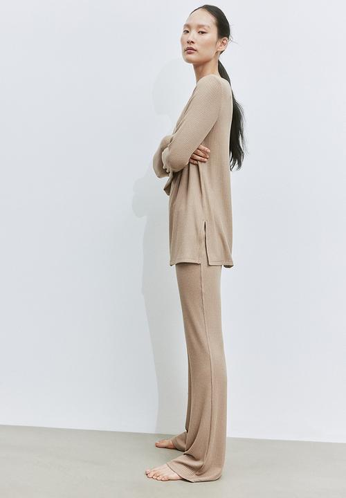 H&M - Boat-neck jumper - beige