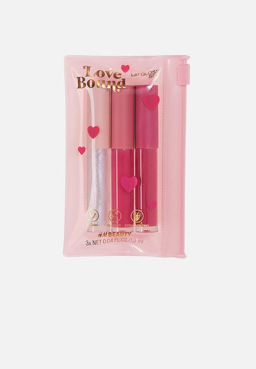 H&M - 3-Pack lip glosses - pink