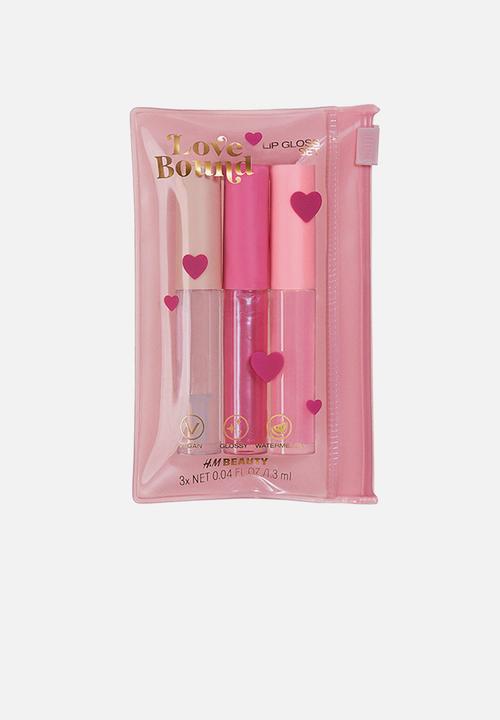H&M - 3-Pack lip glosses - pink