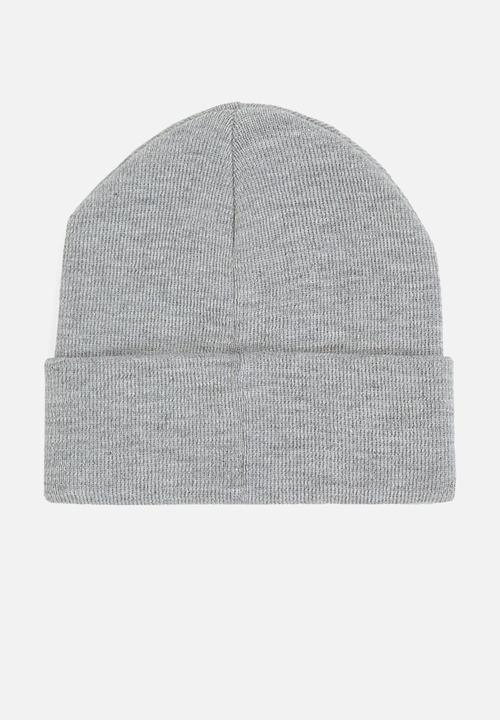 Calvin Klein - Monogram embro beanie - grey heather