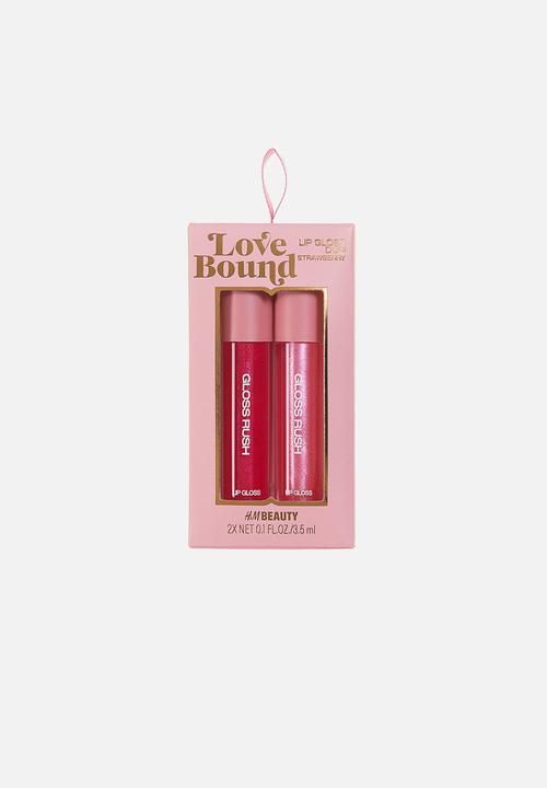 H&M - Lip gloss duo - pink/dark pink