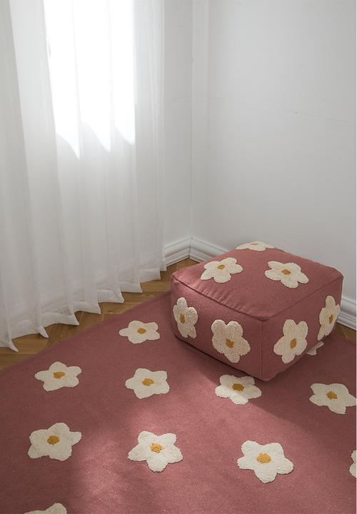 Sixth Floor - Flora pouf - Pink