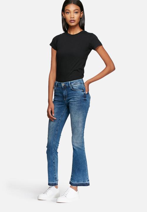 ONLY - Nadia cropped flared jeans