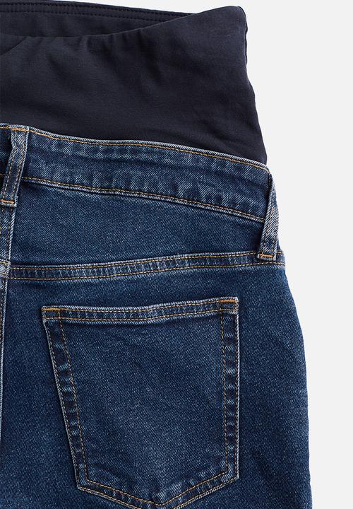 H&M - Mama slim ankle jeans - dark denim blue