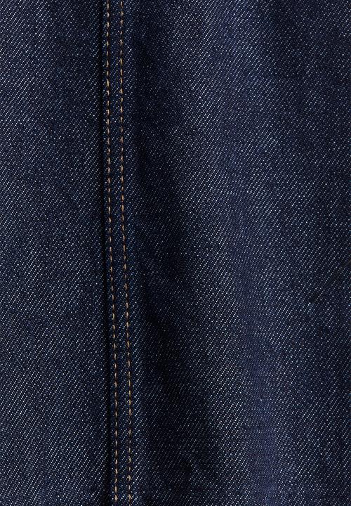 H&M - A-line mini skirt - dark denim blue