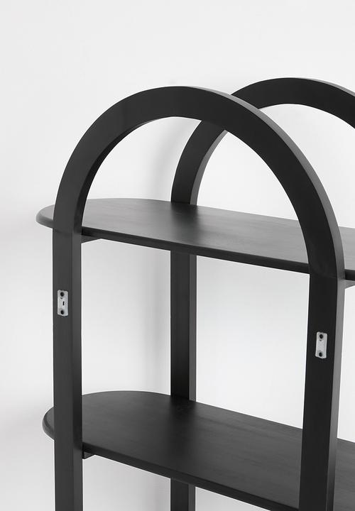 Sixth Floor - Chandler freestanding shelf-Black