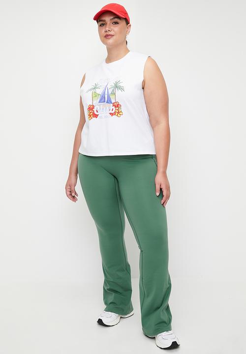Cotton On - Plus Ultra Soft Studio Flare - Emerald Forest