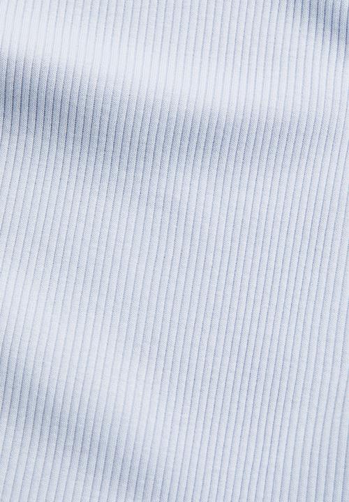 H&M - Ribbed T-shirt - light blue