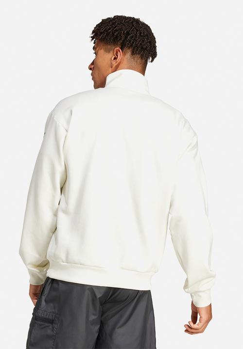 adidas Performance - City Escape Fleece Half-Zip - White