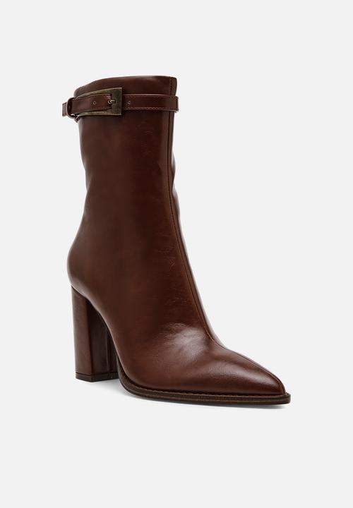 Steve Madden - Brentley block heel - brown