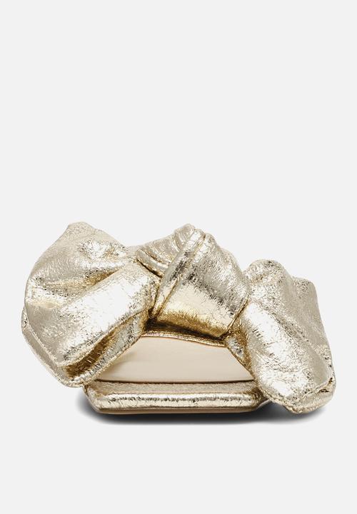 Steve Madden - Kit kitten/midi heel - gold