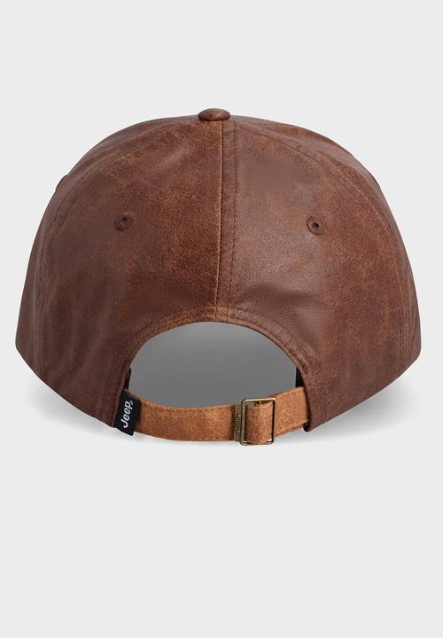 JEEP - Oil Skin Cap - Brown