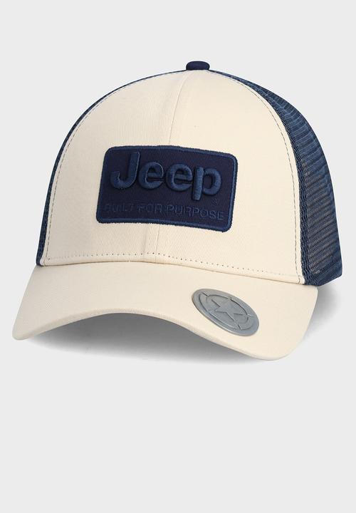 JEEP - Bottle Opener Trucker Cap - Sago/White