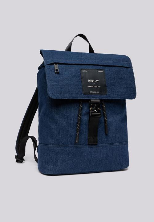 Replay - Denim Bag - Blu Denim