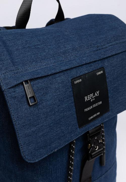 Replay - Denim Bag - Blu Denim