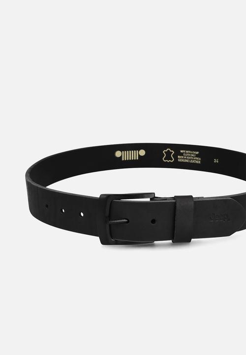 JEEP - Formal Belt - Black