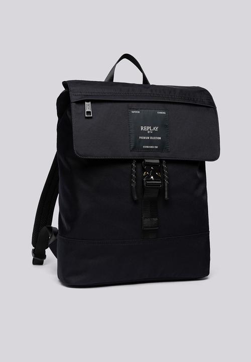 Replay - Nylon Twill Bag - Black