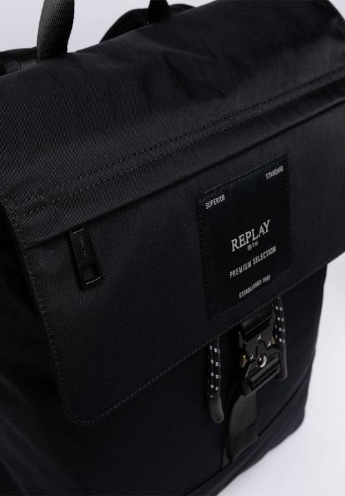 Replay - Nylon Twill Bag - Black