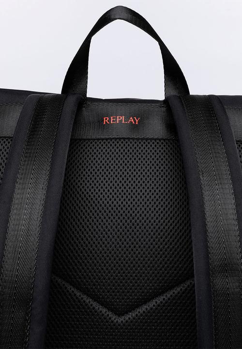 Replay - Nylon Twill Bag - Black