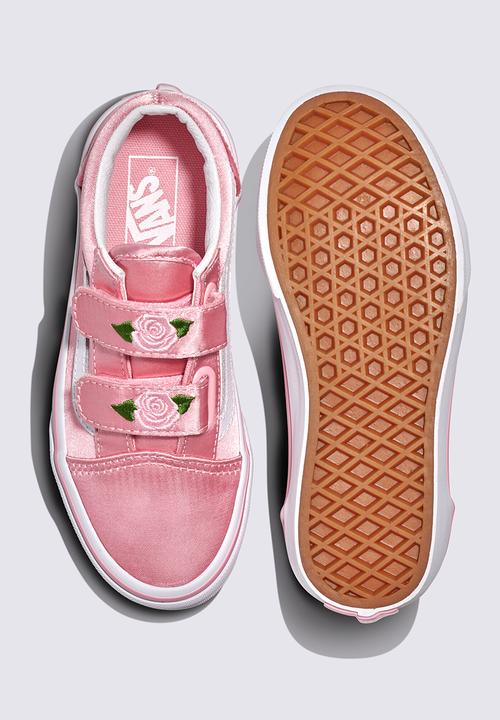 Vans - Old Skool V-Bj1 -  Satin Rose Pink/True White