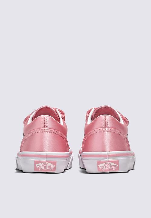 Vans - Old Skool V-Bj1 -  Satin Rose Pink/True White