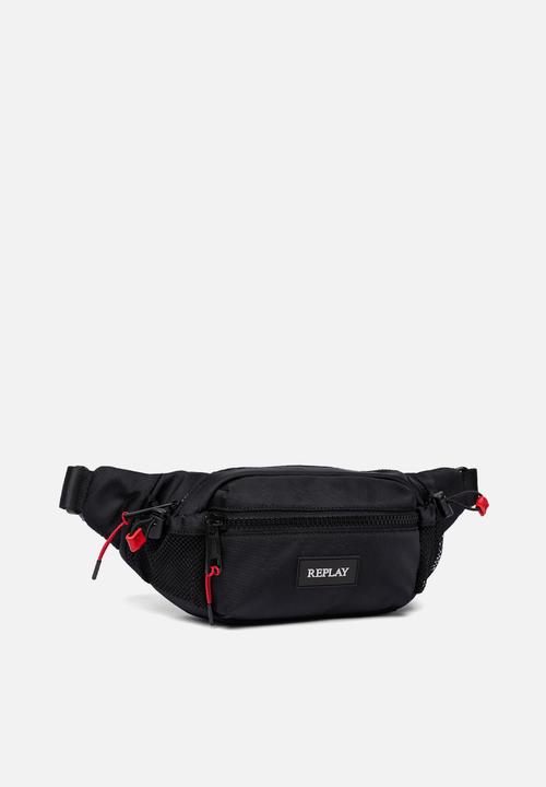 Replay - Recycled Texturized Polyester Bag - Black