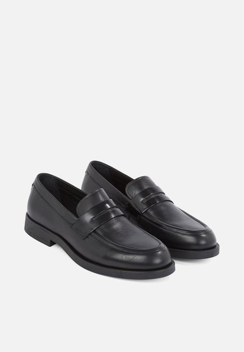 Calvin Klein - MOCCASIN LTH - Black leather