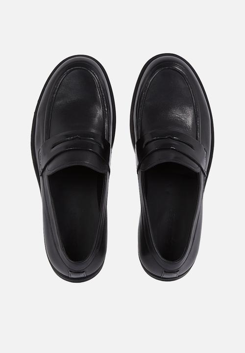 Calvin Klein - MOCCASIN LTH - Black leather