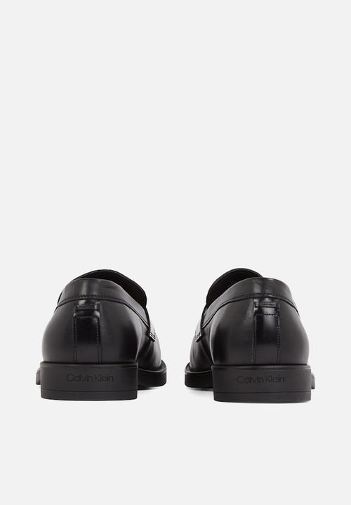 Calvin Klein - MOCCASIN LTH - Black leather