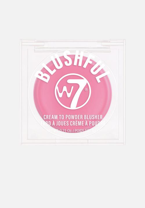 W7 Cosmetics - Blushful Cream To Powder Soft Focus Colour- Sassy